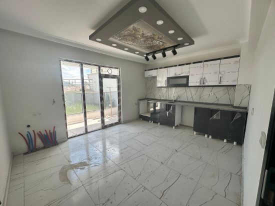 ▃ ACİL ▃ KÖŞEM EMLAKTAN GİRİŞ KAT KREDİYE UYGUN LÜX SIFIR DAİRE resmi